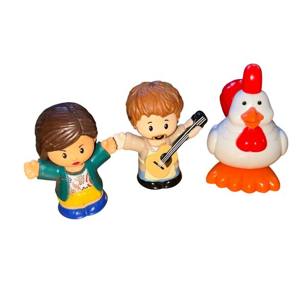 Fisher-Price Disney Frozen Kristoff's Sleigh w/ Little People figures - Picture 6 of 8